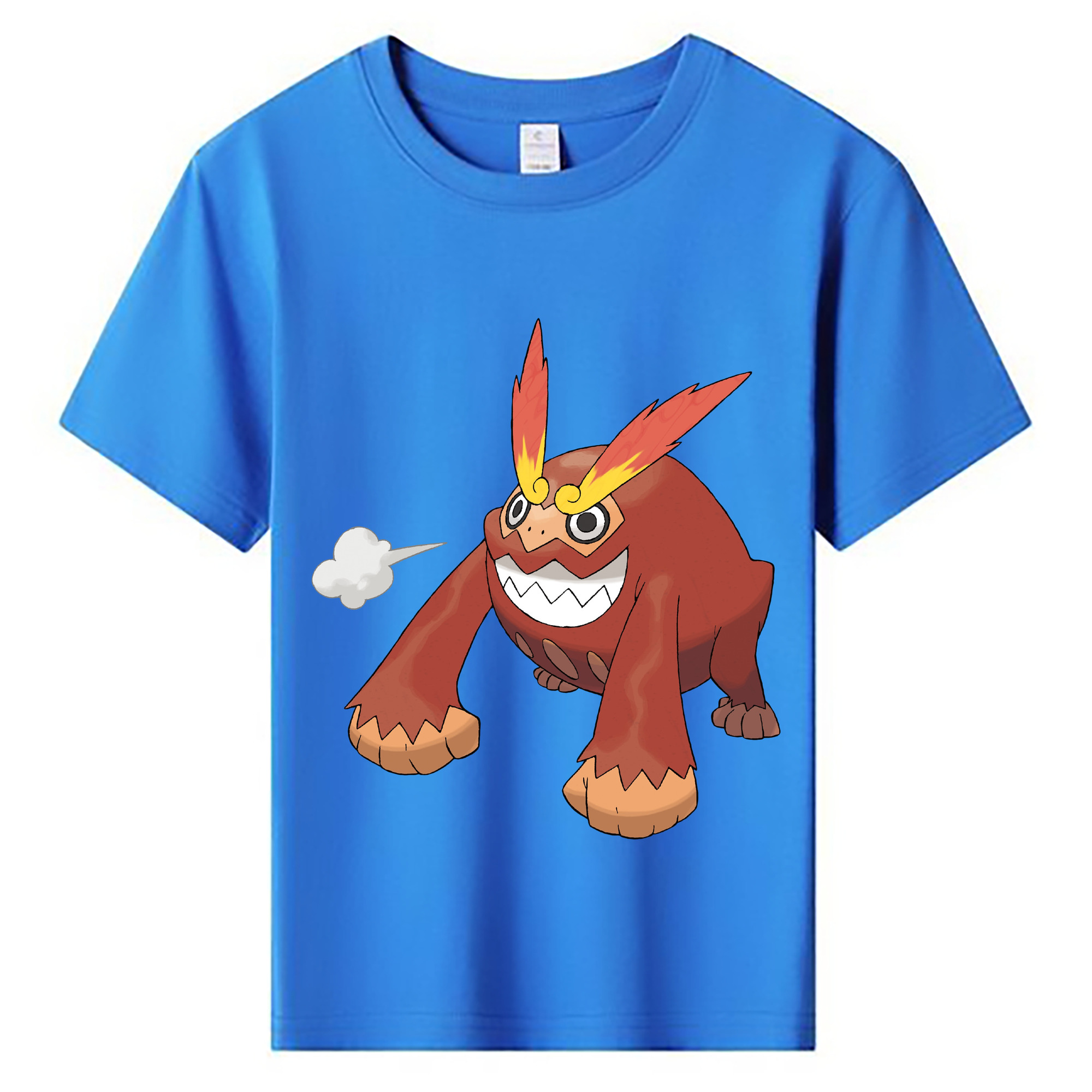 （画像用） ポケットモンスター Pokémon 綿100％キッズTシャツ（フロントプリント）